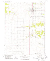ROSEVILLE, IL HISTORICAL MAP GEOPDF 7.5X