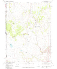 HOLE IN THE GROUND, NV-CA HISTORICAL MAP