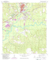 BREWTON SOUTH, AL HISTORICAL MAP GEOPDF