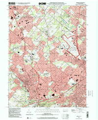 AMBLER, PA HISTORICAL MAP GEOPDF 7.5X7.5
