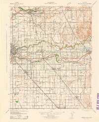 MODESTO EAST, CA HISTORICAL MAP GEOPDF 1