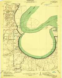 MILLIKIN, LA-MS HISTORICAL MAP GEOPDF 7.