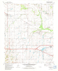 FORT RENO, OK HISTORICAL MAP GEOPDF 7.5X