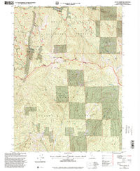 DUTCH CREEK, CA HISTORICAL MAP GEOPDF 7.