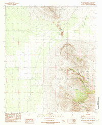 BIG HATCHET PEAK, NM HISTORICAL MAP GEOP