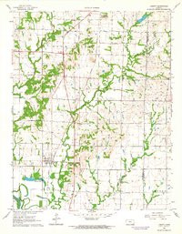 LIBERTY, KS HISTORICAL MAP GEOPDF 7.5X7.