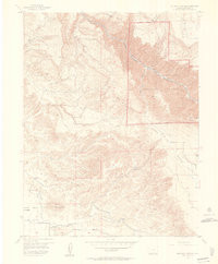 RED ROCK CANYON, CO HISTORICAL MAP GEOPD