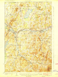 ENOSBURG FALLS, VT HISTORICAL MAP GEOPDF