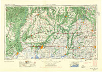 LAKE CHARLES, LA-TX HISTORICAL MAP GEOPD