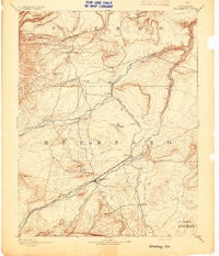 WALSENBURG, CO HISTORICAL MAP GEOPDF 30X