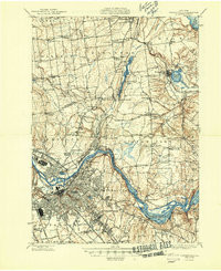SCHENECTADY, NY HISTORICAL MAP GEOPDF 15
