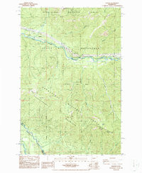 NAGROM, WA HISTORICAL MAP GEOPDF 7.5X7.5