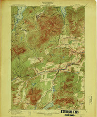 LYON MOUNTAIN, NY HISTORICAL MAP GEOPDF
