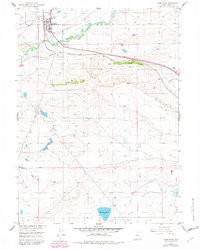 ROCK RIVER, WY HISTORICAL MAP GEOPDF 7.5