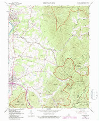 ELKTON EAST, VA HISTORICAL MAP GEOPDF 7.