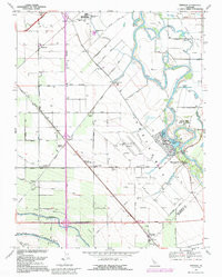 VERNALIS, CA HISTORICAL MAP GEOPDF 7.5X7
