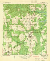 THEODORE, AL HISTORICAL MAP GEOPDF 7.5X7
