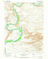 BRENNAN BASIN, UT HISTORICAL MAP GEOPDF