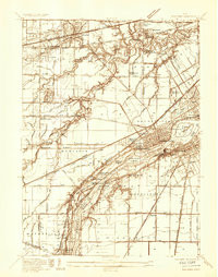 MAUMEE, OH HISTORICAL MAP GEOPDF 7.5X7.5