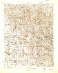 DINUBA, CA HISTORICAL MAP GEOPDF 30X30 G
