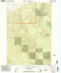 MOUNT ELLIS, MT HISTORICAL MAP GEOPDF 7.