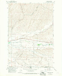LOWDEN, WA-OR HISTORICAL MAP GEOPDF 7.5X