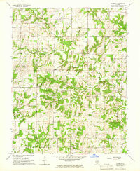 HARMONY, IL HISTORICAL MAP GEOPDF 7.5X7.