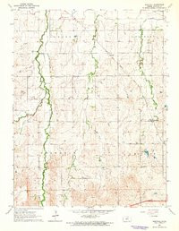 WESTFALL, KS HISTORICAL MAP GEOPDF 7.5X7