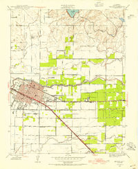 MERCED, CA HISTORICAL MAP GEOPDF 7.5X7.5
