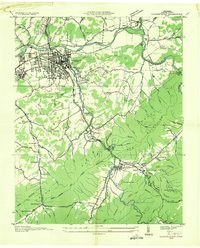 ELIZABETHTON, TN HISTORICAL MAP GEOPDF 7