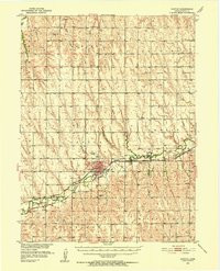 NORTON, KS HISTORICAL MAP GEOPDF 15X15 G