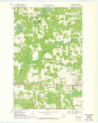 SHEVLIN, MN HISTORICAL MAP GEOPDF 7.5X7.
