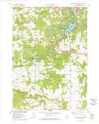 WISCONSIN DELLS SOUTH, WI HISTORICAL MAP