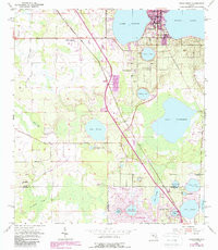FROSTPROOF, FL HISTORICAL MAP GEOPDF 7.5