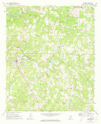 WEDOWEE, AL HISTORICAL MAP GEOPDF 7.5X7.