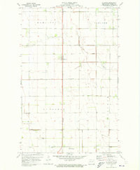 GLASSTON, ND HISTORICAL MAP GEOPDF 7.5X7