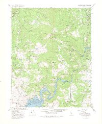 MILLERTON LAKE, CA HISTORICAL MAP GEOPDF