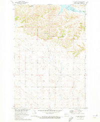 HALLIDAY NW, ND HISTORICAL MAP GEOPDF 7.