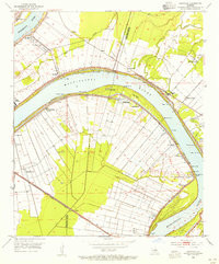 CARTERVILLE, LA HISTORICAL MAP GEOPDF 7.