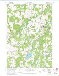 BRUCE, WI HISTORICAL MAP GEOPDF 7.5X7.5