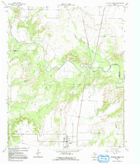 TRUSCOTT NORTH, TX HISTORICAL MAP GEOPDF