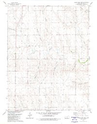 HARRIS DRAW WEST, KS HISTORICAL MAP GEOP