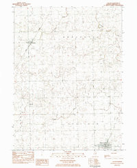 CULLOM, IL HISTORICAL MAP GEOPDF 7.5X7.5