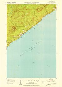 TOFTE, MN HISTORICAL MAP GEOPDF 7.5X7.5