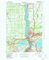 LEWISTON, NY HISTORICAL MAP GEOPDF 7.5X7