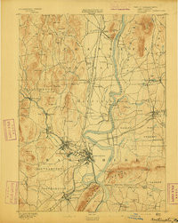 NORTHAMPTON, MA HISTORICAL MAP GEOPDF 15