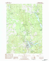 HARRISON, MI HISTORICAL MAP GEOPDF 7.5X7