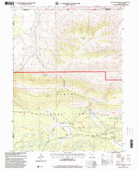 PHIL PICO MOUNTAIN, UT-WY HISTORICAL MAP