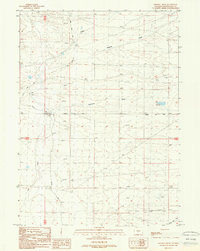 OSBORNE DRAW, WY HISTORICAL MAP GEOPDF 7