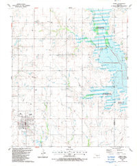 TEMPLE, OK HISTORICAL MAP GEOPDF 7.5X7.5